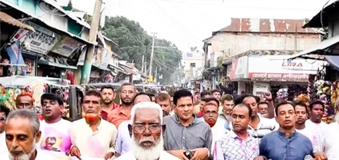 দক্ষিণ গফরগাঁও উপজেলা অনুমোদনের ঘোষণায় আনন্দ-উল্লাস, মিষ্টি বিতরণ ও শোভাযাত্রা