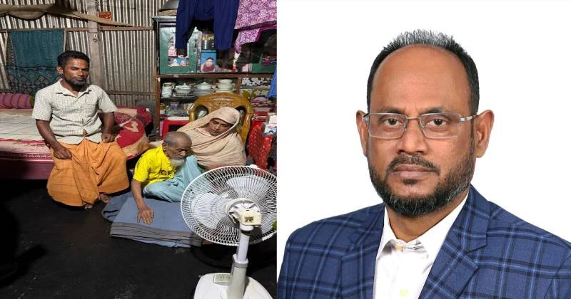বৃদ্ধকে রাস্তায় ফেলে গেল স্বজনরা, উদ্ধার করে দায়িত্ব নিলেন প্রতিমন্ত্রী টুকু