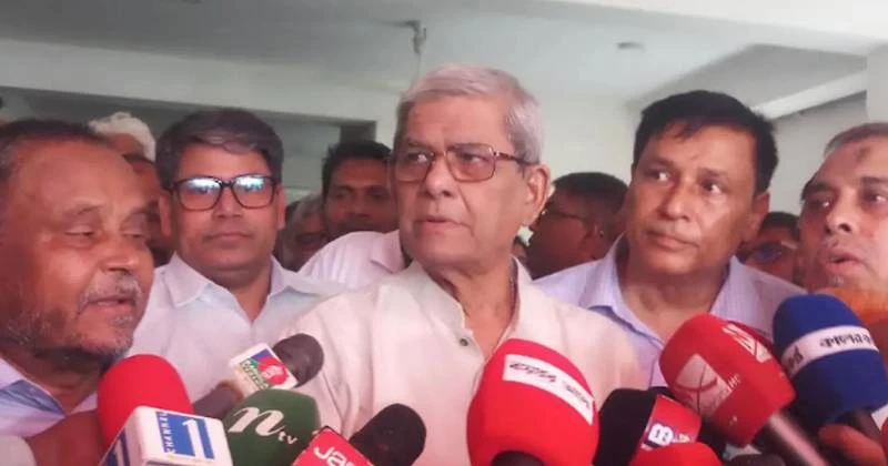 সংবিধান অনুযায়ী যথাসময়ে রাষ্ট্রপতি নির্বাচন: মির্জা ফখরুল