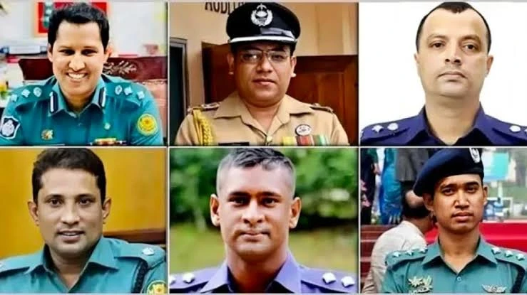 চাকরি গেল বিপ্লব কুমার, গোলাম রাব্বানীর ভাই রুহানীসহ ৬ পুলিশ কর্মকর্তার