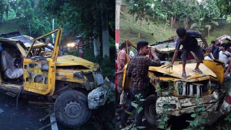 রাঙ্গামাটিতে পিকআপ উল্টে নিহত ৪