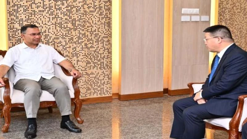 প্রধানমন্ত্রীর সঙ্গে চীনা রাষ্ট্রদূতের বিদায়ী সাক্ষাৎ