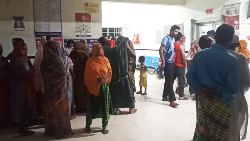 ভাঙ্গায় হাসপাতালে স্ত্রীর মরদেহ রেখে পালালো স্বামী ও শাশুড়ি