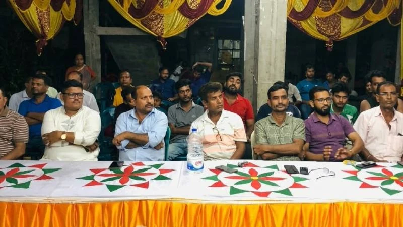 সাতপাড়ে দুর্গাপূজার বিজয়া দশমীতে মেলা ও নৌকা বাইচের প্রস্তুতি সভা
