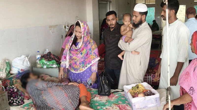 টুঙ্গিপাড়ায় ধর্ষণের শিকার নারীর পাশে এনসিপি