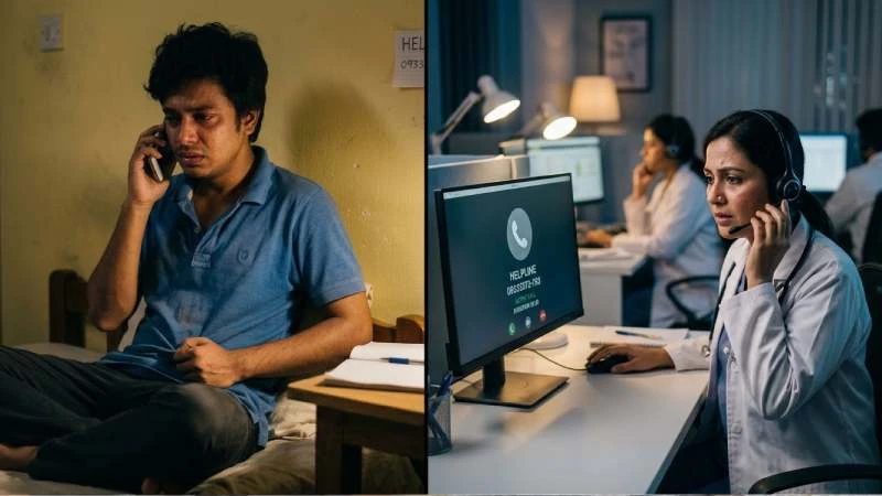 মানসিক চাপ ও উদ্বেগ নিরসনে ‘হিলিং কল’