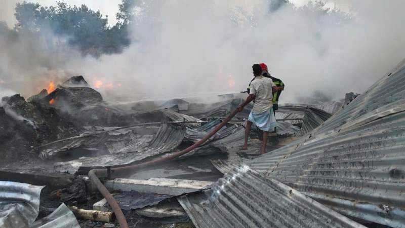 কোনাবাড়িতে পৃথক দুইটি অগ্নিকাণ্ডের ঘটনায় ৫০ লাখ টাকার ক্ষয়ক্ষতি