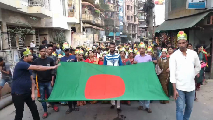 চট্টগ্রামে মহান বিজয় দিবস উপলক্ষে বিজয় র‌্যালী অনুষ্ঠিত